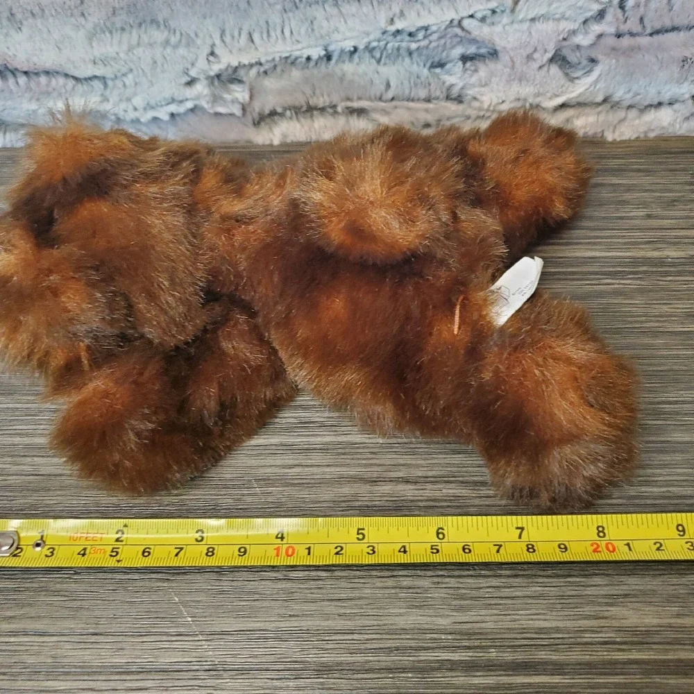 Purr-fection by MJC Brown Bear Minky Plush 8